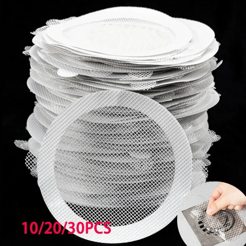 Drain Hair Catcher - Одноразовая сетчатая наклейка-фильтр для слива в