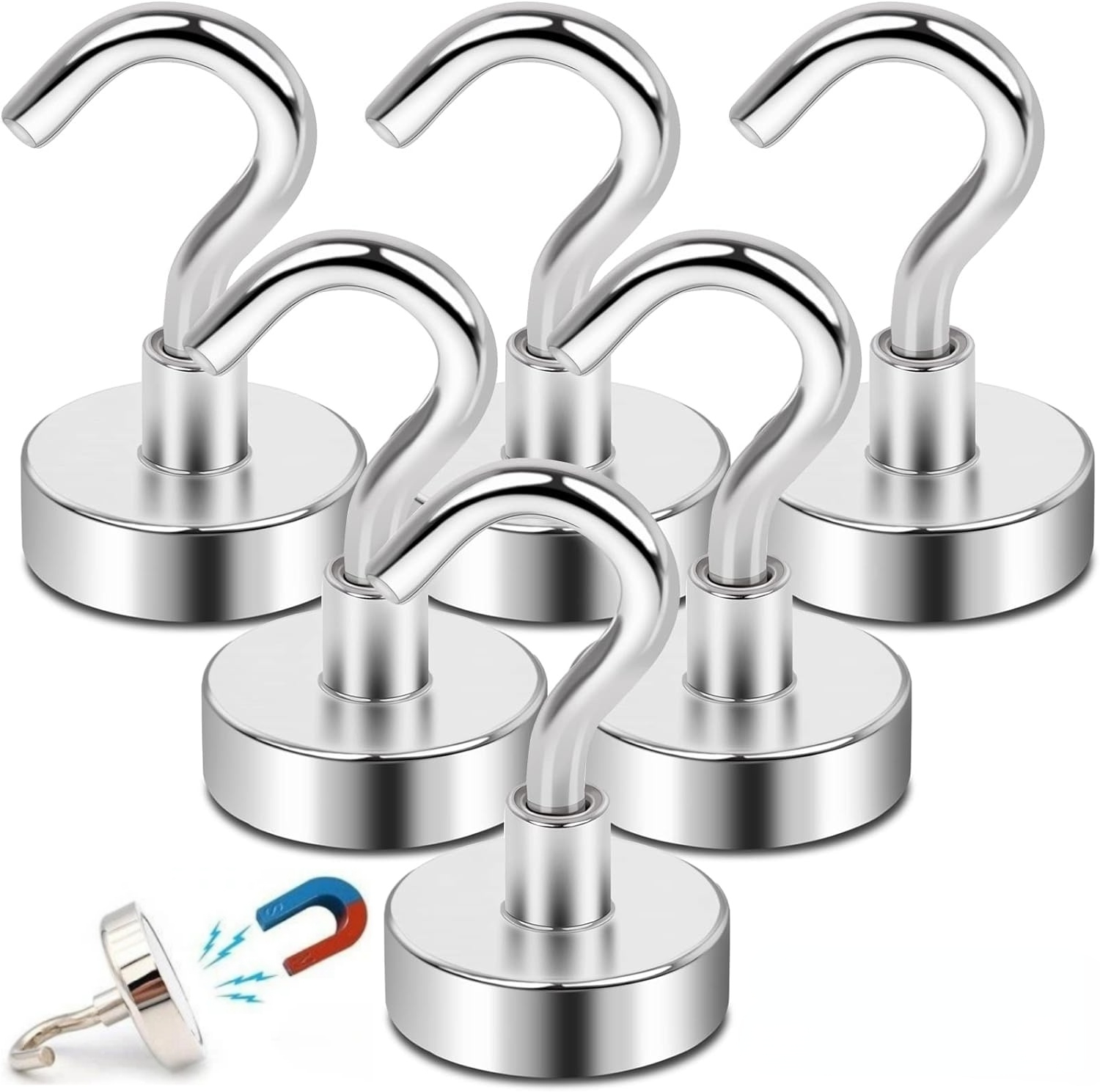 Home Bathroom Key - 1-80 шт. сильные магнитные крючки, многофункциональные