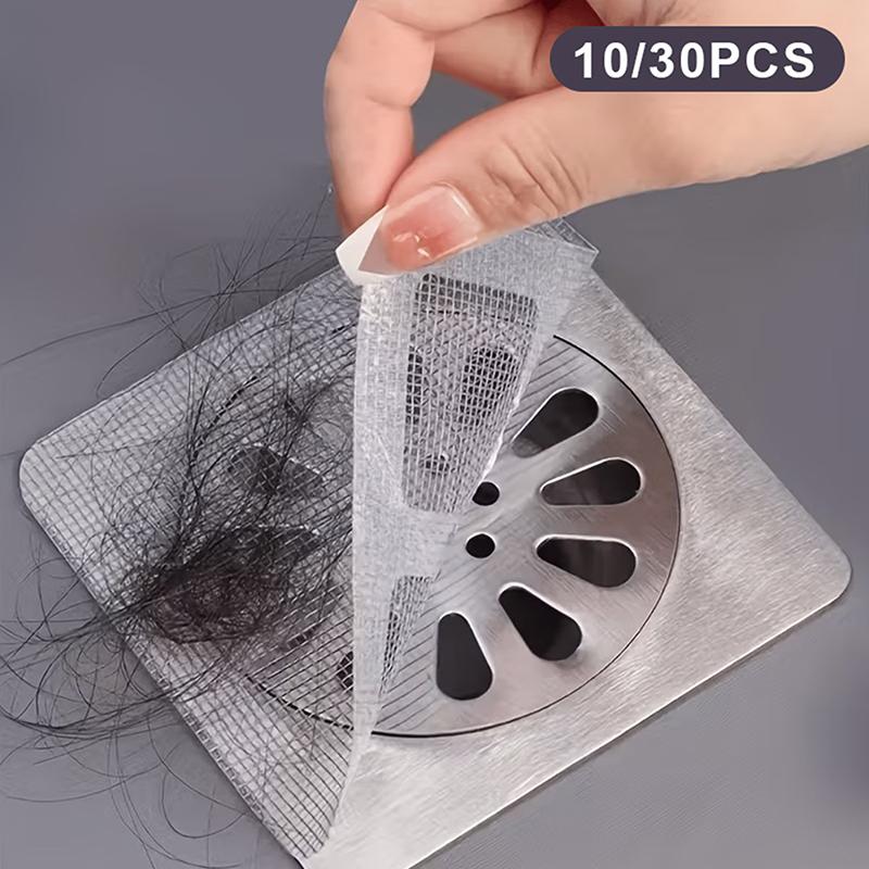 Drain Hair Catcher - Одноразовые сетчатые наклейки-ловушки для волос в