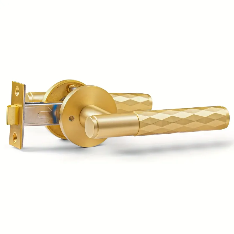Home Hardware Bathroom Accessories - Современный комплект дверных ручек матового черного