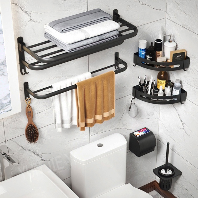 Home Hardware Bathroom Accessories - Вешалка для полотенец без дрели, фурнитура