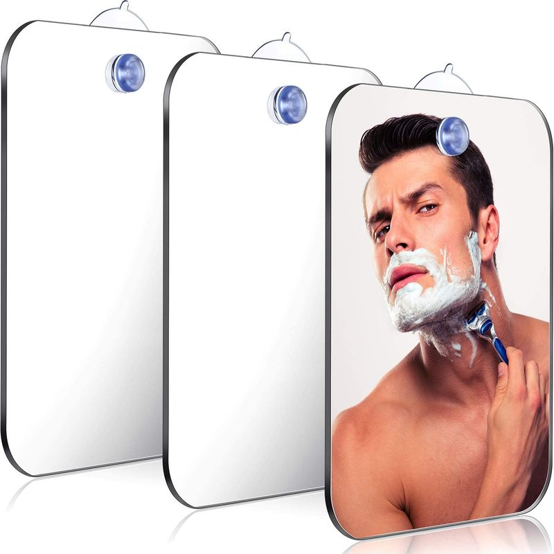 Shaving Mirror Suction - 1 шт. акриловое зеркало с настенной