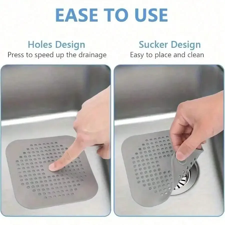 Силиконовый фильтр для волос ( – обзор и цена Drain Hair Catcher