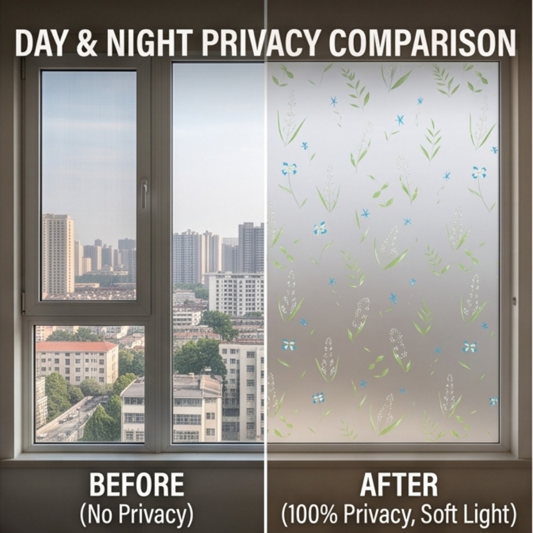 Самоклеящаяся пленка для окон  – обзор и цена Home Bathroom Window