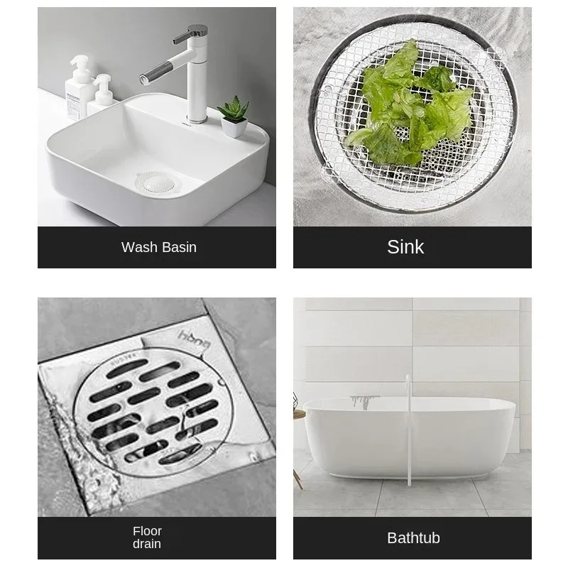 Одноразовая сетчатая наклейка- – обзор и цена Drain Hair Catcher