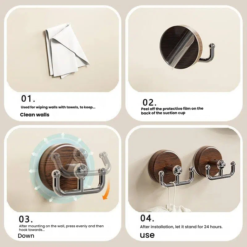 Крючки на присосках под дерево – обзор и цена Home Bathroom Key