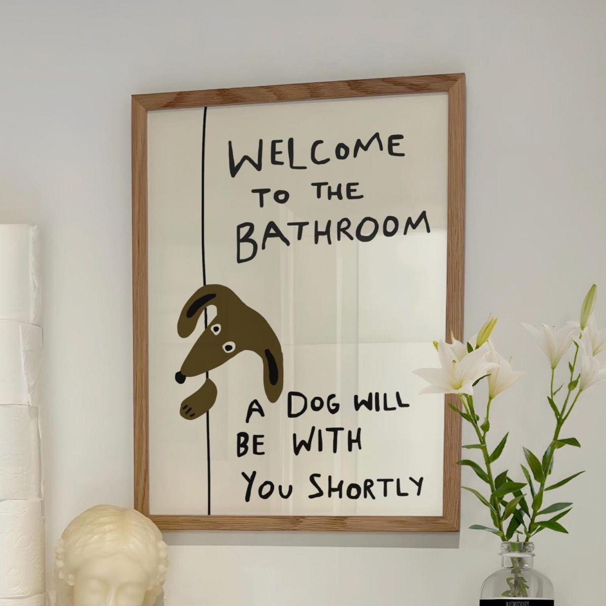 Постеры с забавными и милыми ц – обзор и цена Home Bathroom Quotes