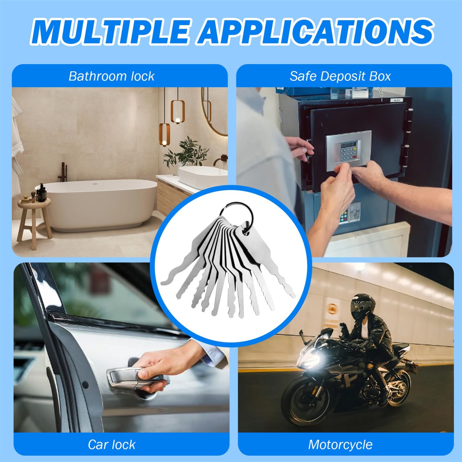10 шт./лот, незарезанные загот – обзор и цена Home Bathroom Key