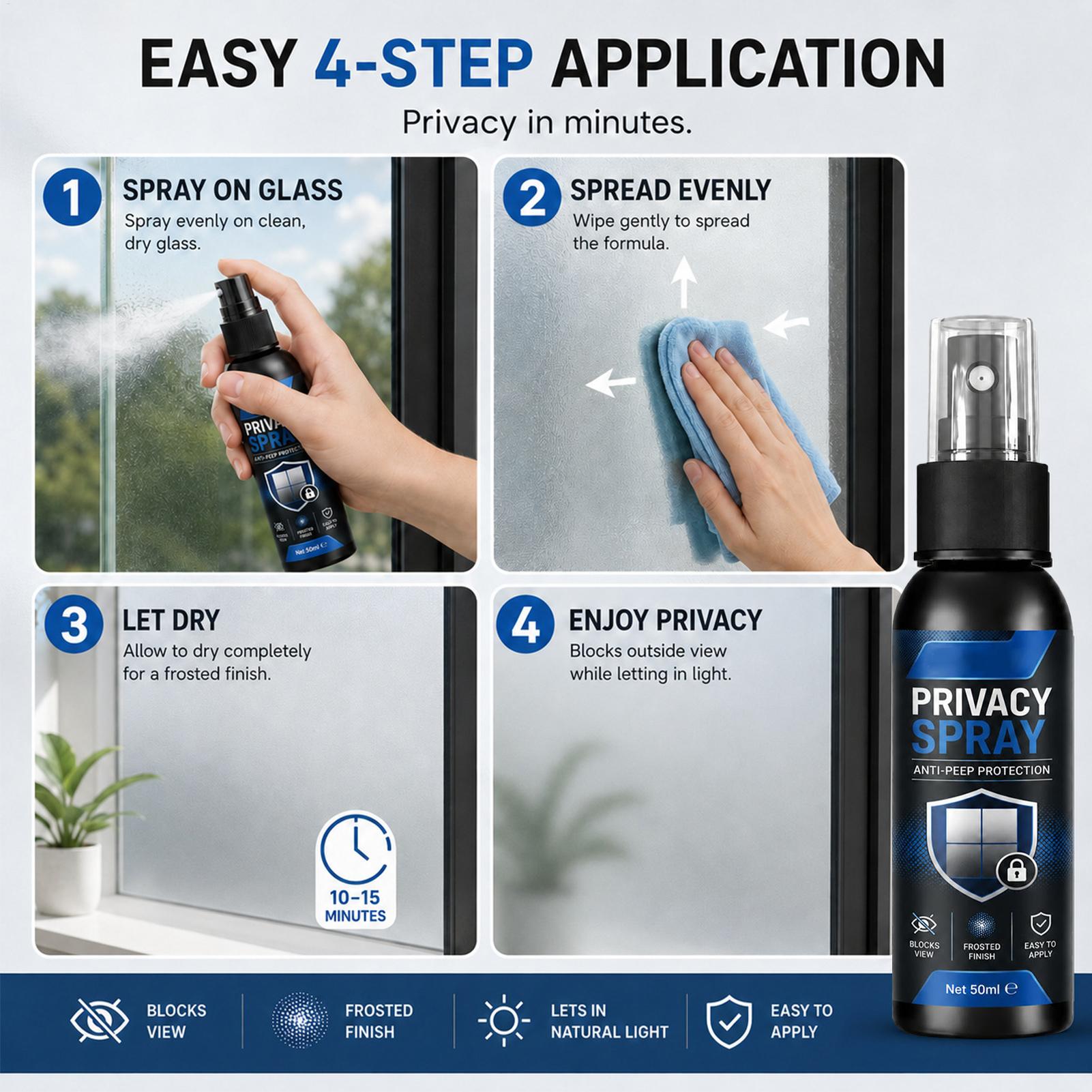 50 мл спрей для матирования ст – обзор и цена Home Bathroom Window