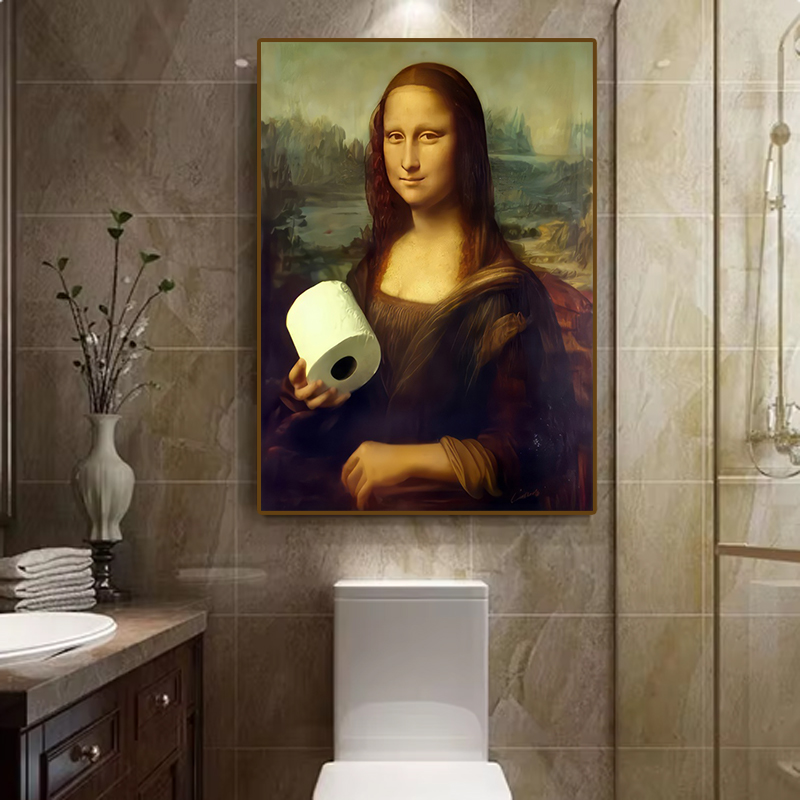 1 шт. Забавный абстрактный пос – обзор и цена Home Bathroom Furniture