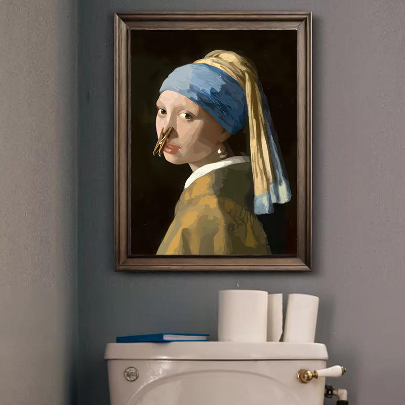 1 шт. Забавный абстрактный пос – обзор и цена Home Bathroom Furniture