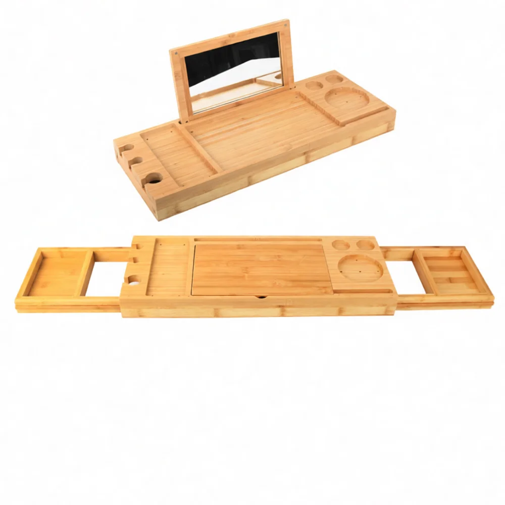 Роскошный регулируемый поднос  – обзор и цена Bath Caddy Tray