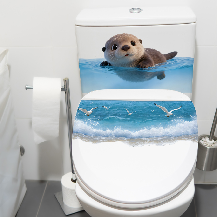 1 шт. милая наклейка с изображ – обзор и цена Home Bathroom Gadgets