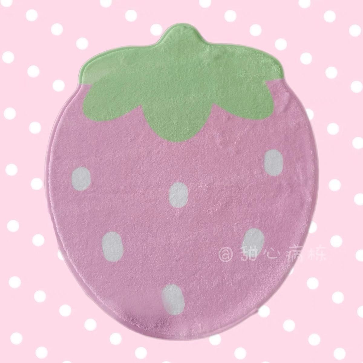 Коврик VIKAMA Sweet Strawberry – обзор и цена Zara Home Bathroom Rug
