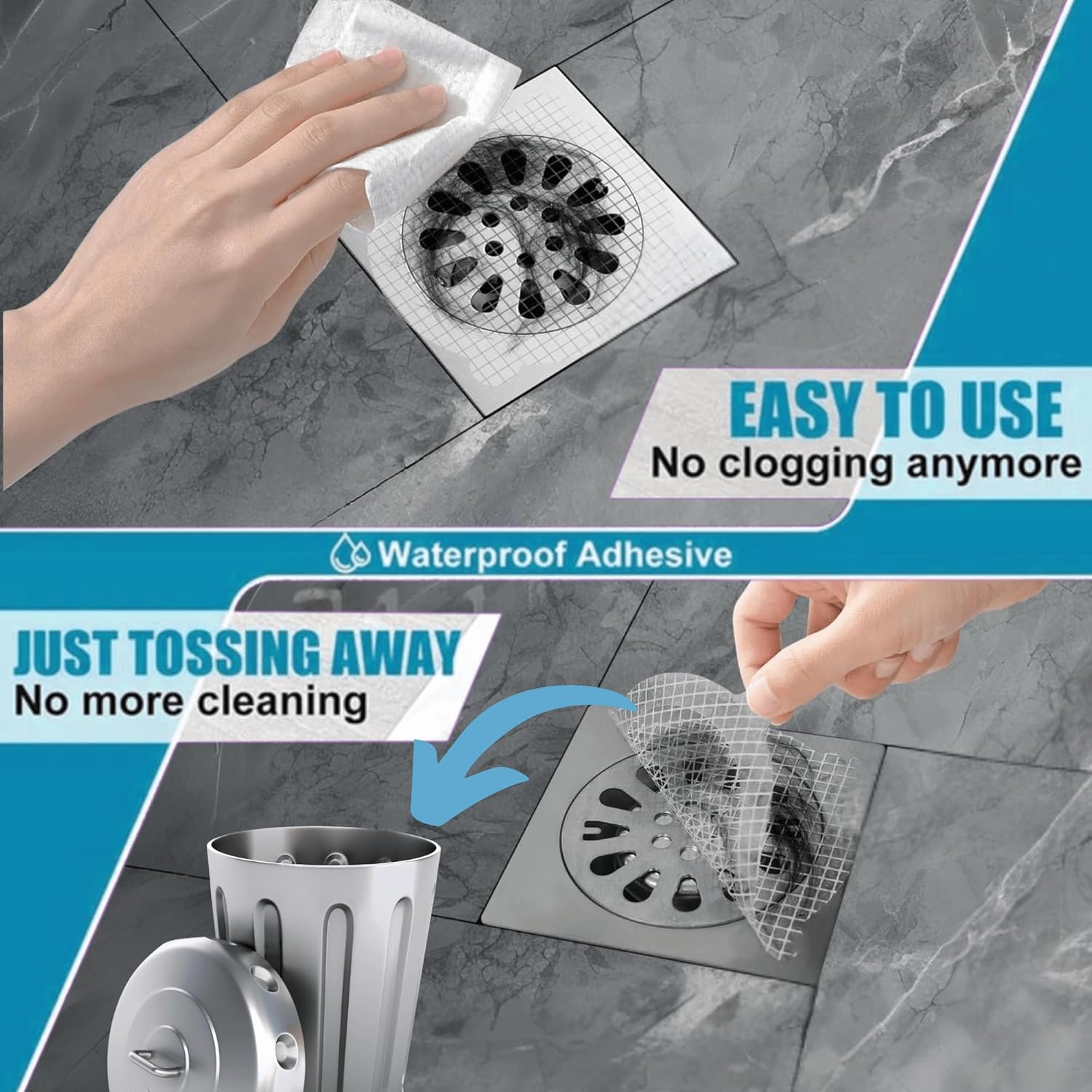 Набор из 35 одноразовых сетчат – обзор и цена Drain Hair Catcher