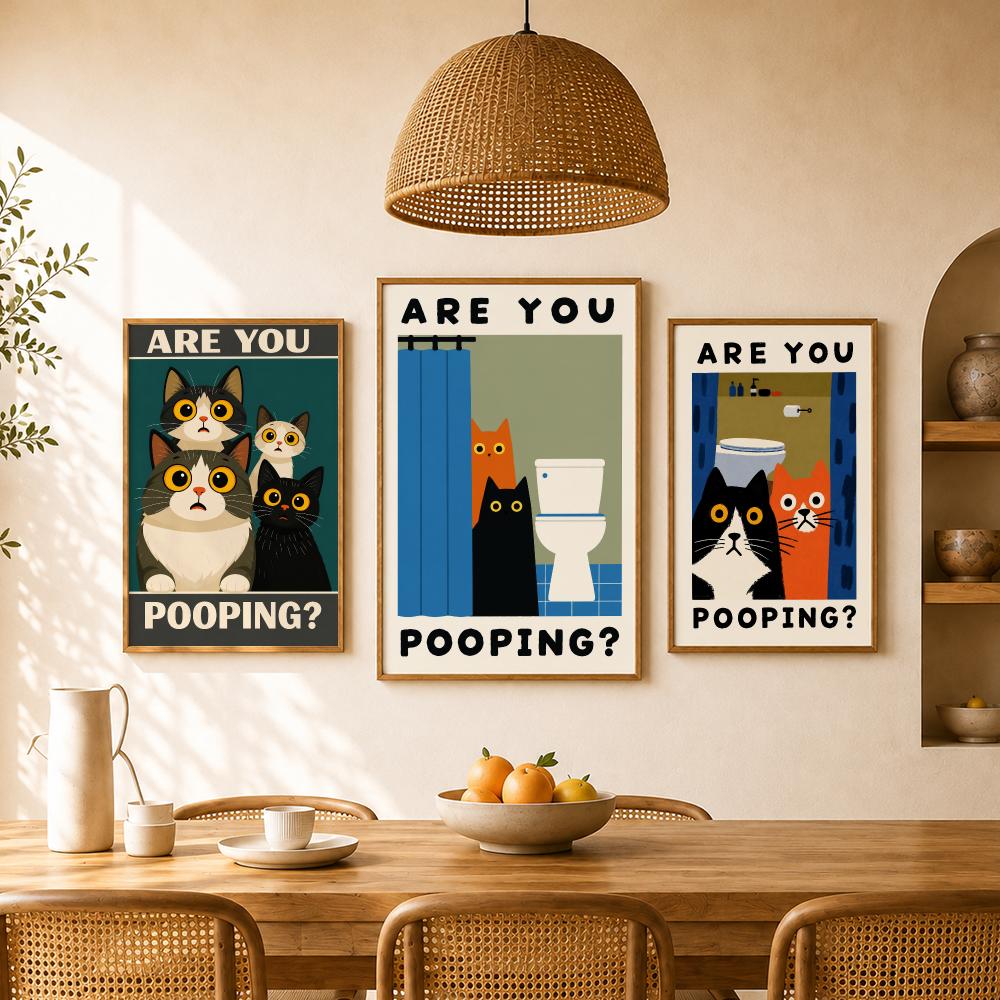 Забавный постер с котами для в – обзор и цена Home Bathroom Quotes