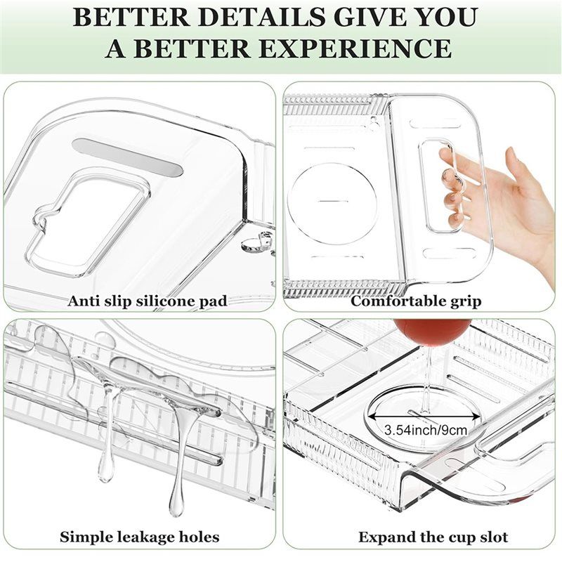 AEE2-Раздвижной акриловый подн – обзор и цена Bath Caddy Tray