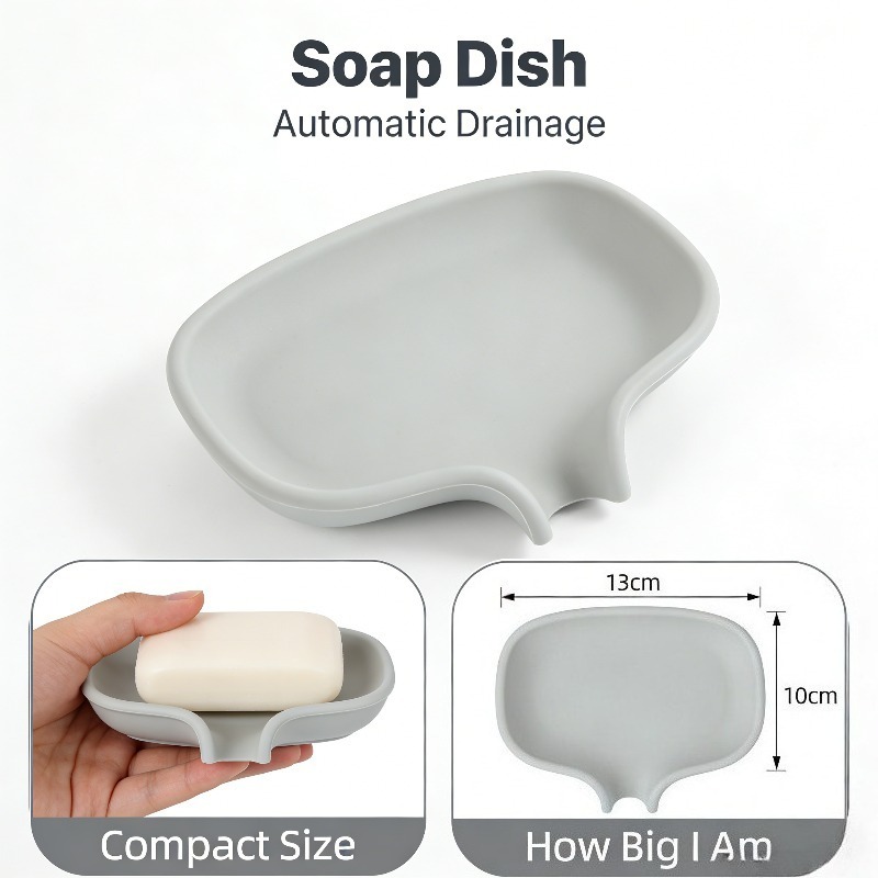 Минималистичная прямоугольная  – обзор и цена Glass Soap Dish