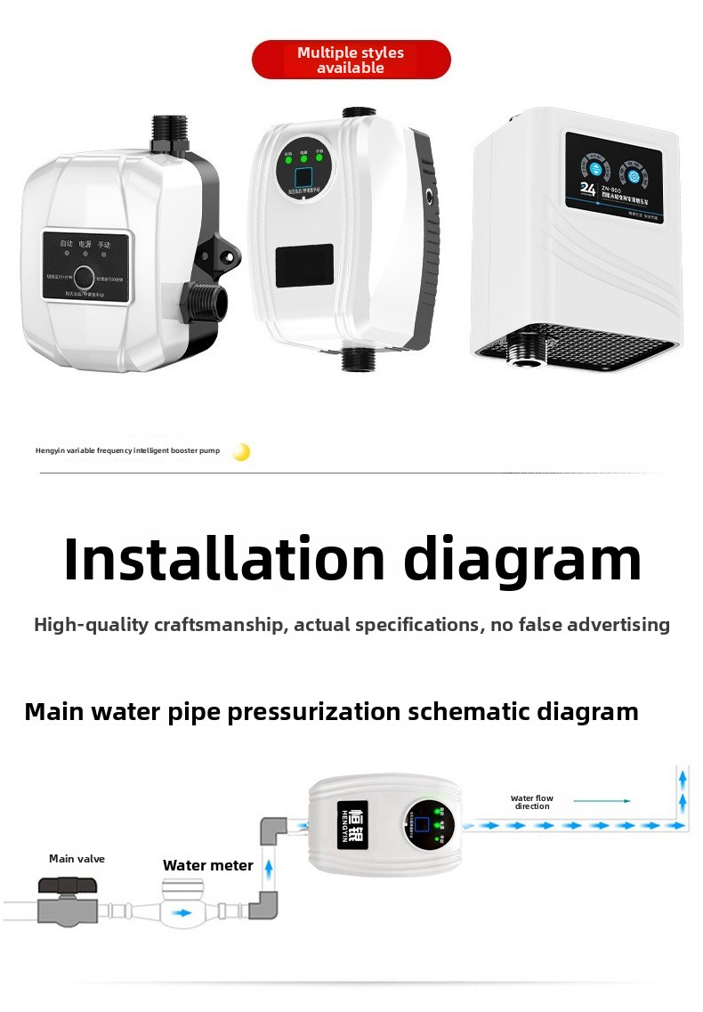 Насос повышения давления для д – обзор и цена Home Bathroom Pressure Pump