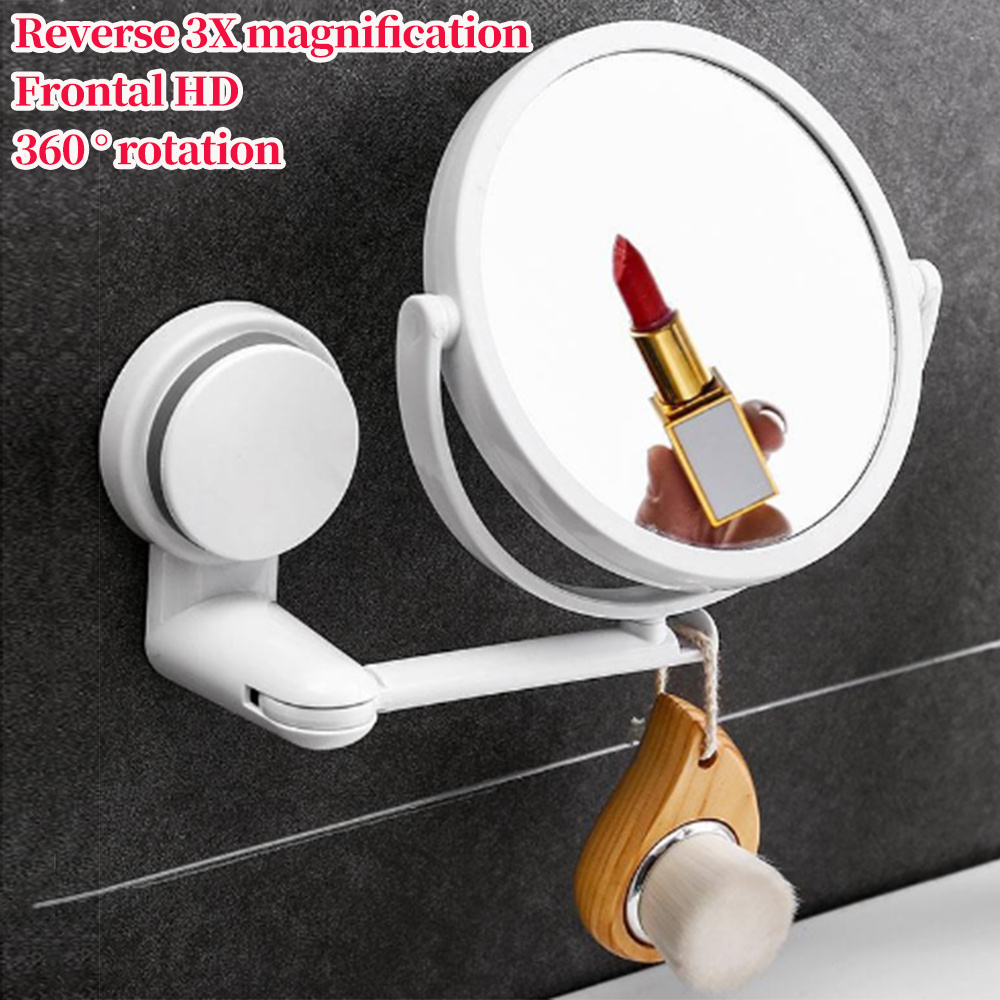 Двустороннее настенное складно – обзор и цена Shaving Mirror Suction