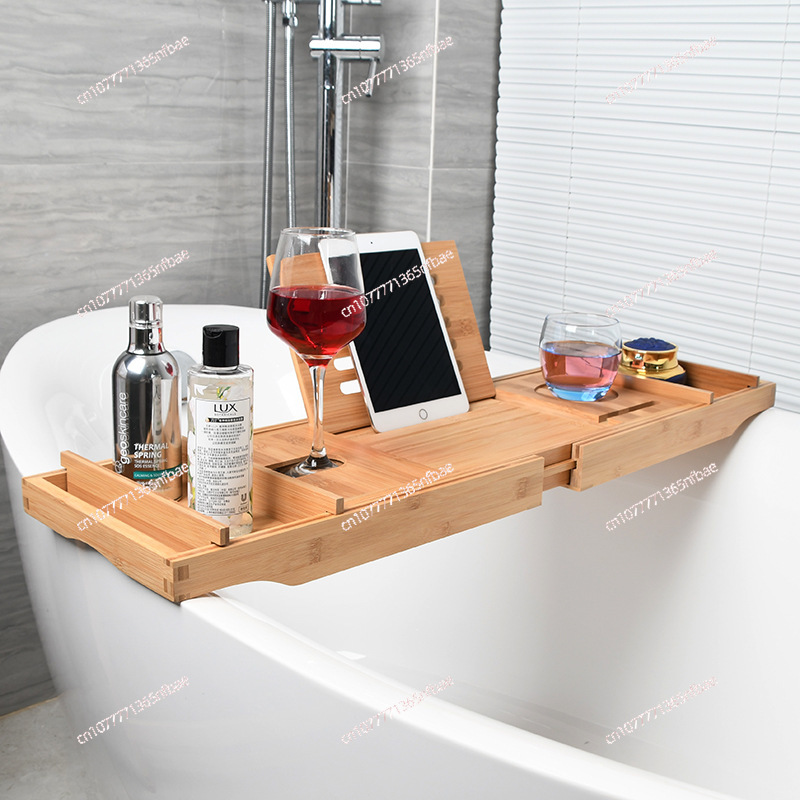 Роскошный коричневый органайзе – обзор и цена Bath Caddy Tray